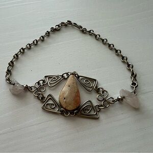 Silver Stone Bracelet